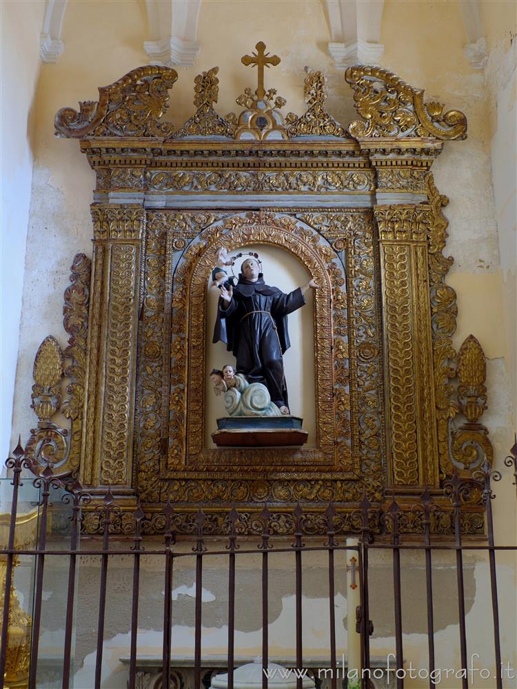 Gallipoli (Lecce) - Altare di San Pasquale Baylon nella Chiesa di San Francesco d'Assisi